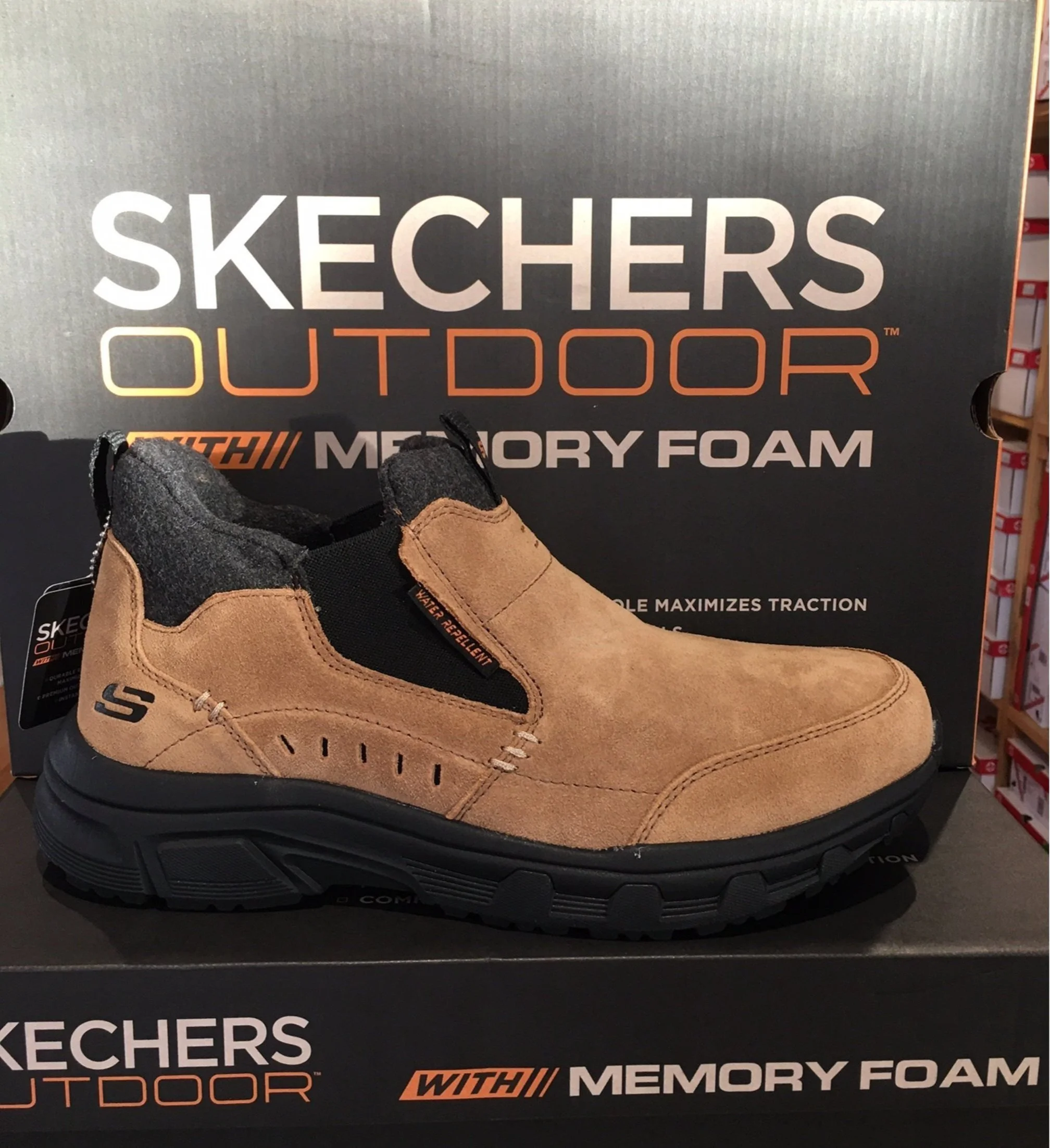 SKECHERS MENS OAK CANYON 237283/BRBK 