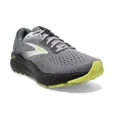 BROOKS MEN'S GHOST 16 4E EXTRA WIDE 1104184E040 PLASTER/GREY/LIME