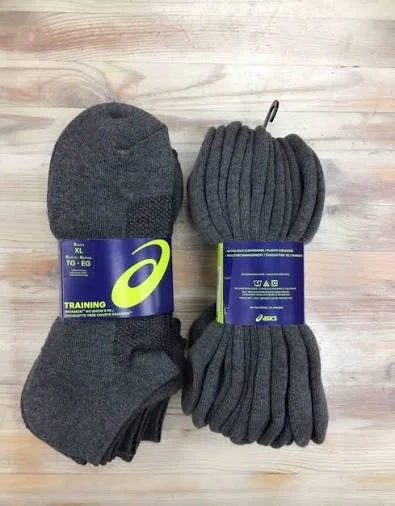 ASICS TRAINING NO INVASION ZK3816 6 PACK SOCKS
