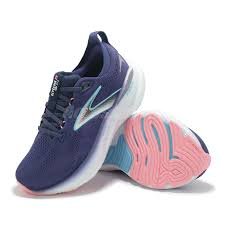 BROOKS WOMEN'S EXTRA WIDE GLYCERIN GTS 22 1204352E429 BLUE/PEACOAT