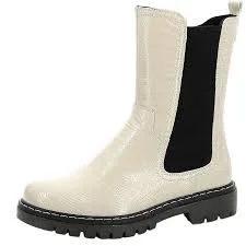 RELIFE WOMEN'S JEKLORE CREAM PATENT BOOT 921350-50