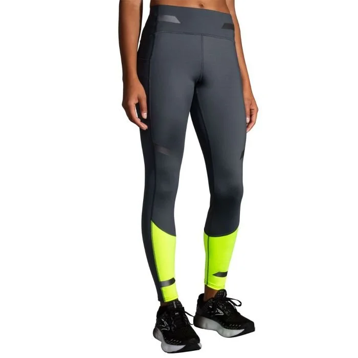 BROOKS WOMEN'S RUN VISIBLE TIGHTS SMALL ONLY