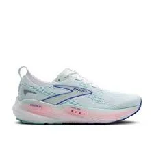BROOKS WOMEN'S GLYCERIN GTS 22 1204351B110 WHITE/SHELL/BLUE