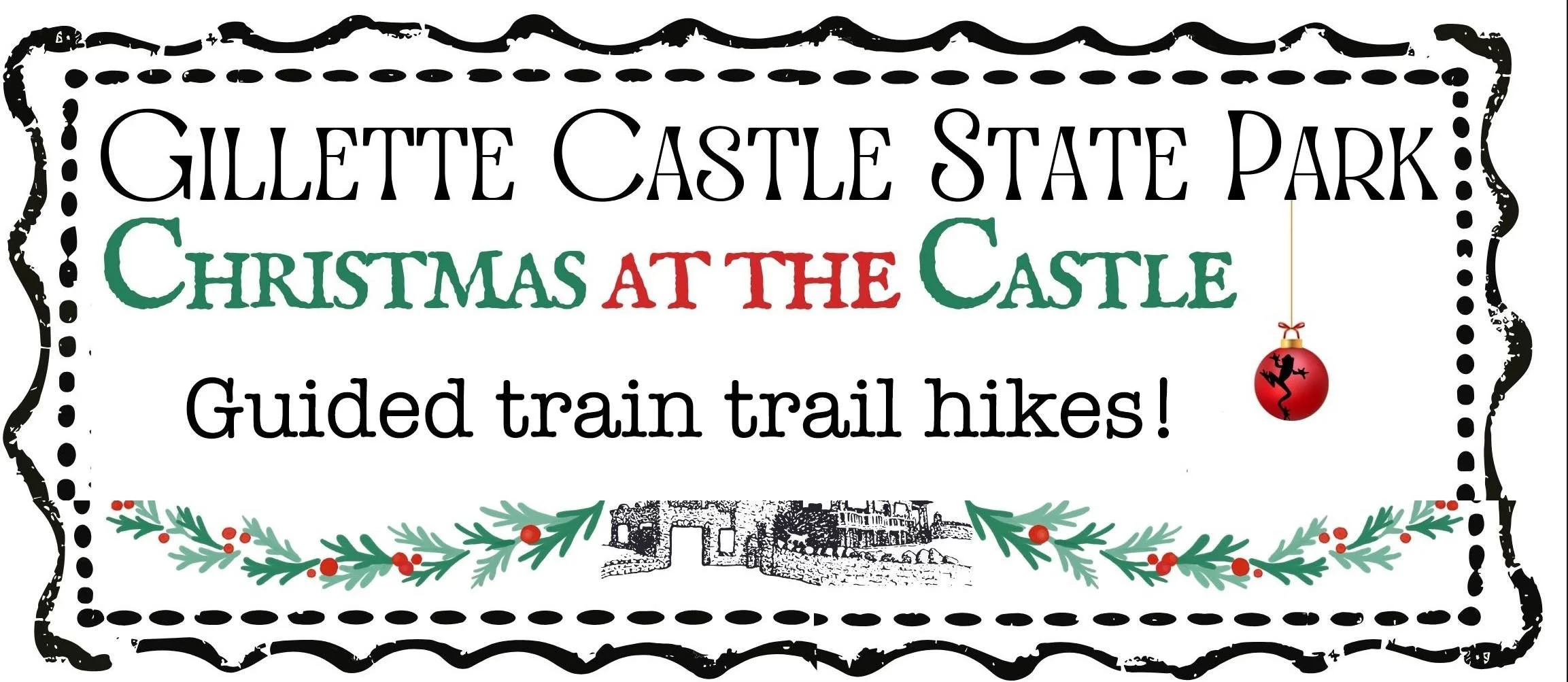 Train Trail Hike - Fridays, Saturdays &amp; Sundays Nov 28 - Dec 21, 11 a.m. &amp; 1 p.m., weather permitting