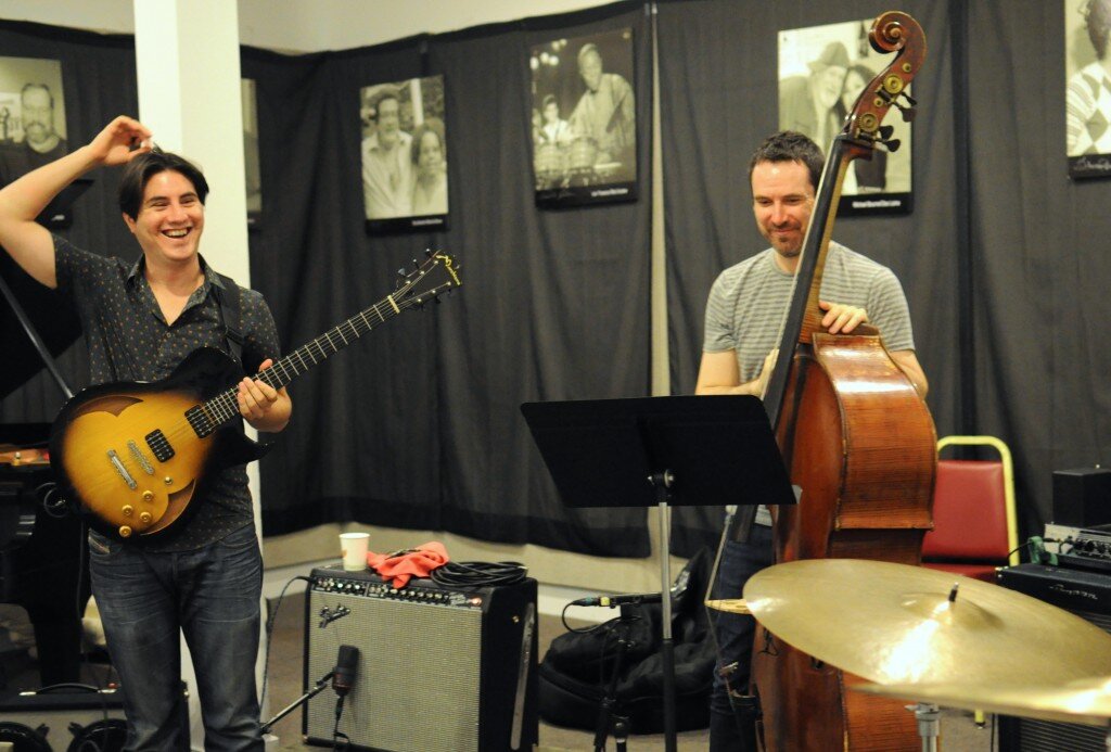 Randy-Ingram-Quartet-at-WBGO-04_Matt-Clohesy-bass-and-Mike-Moreno-guitar_Photograph-by-Tim-Wilkins-WBGO-1024x693.jpg