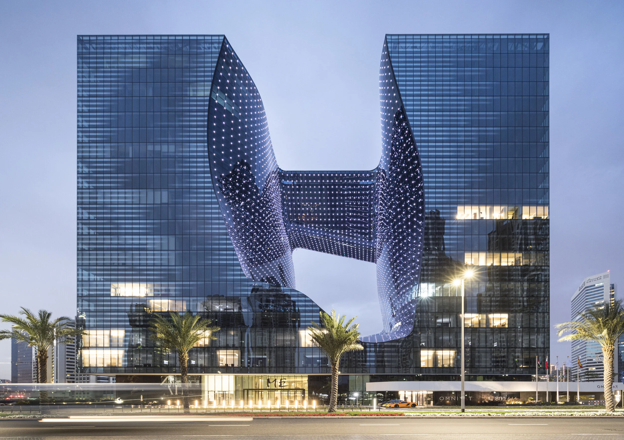 ME Dubai Hotel-Opus by Zaha Hadid Architects