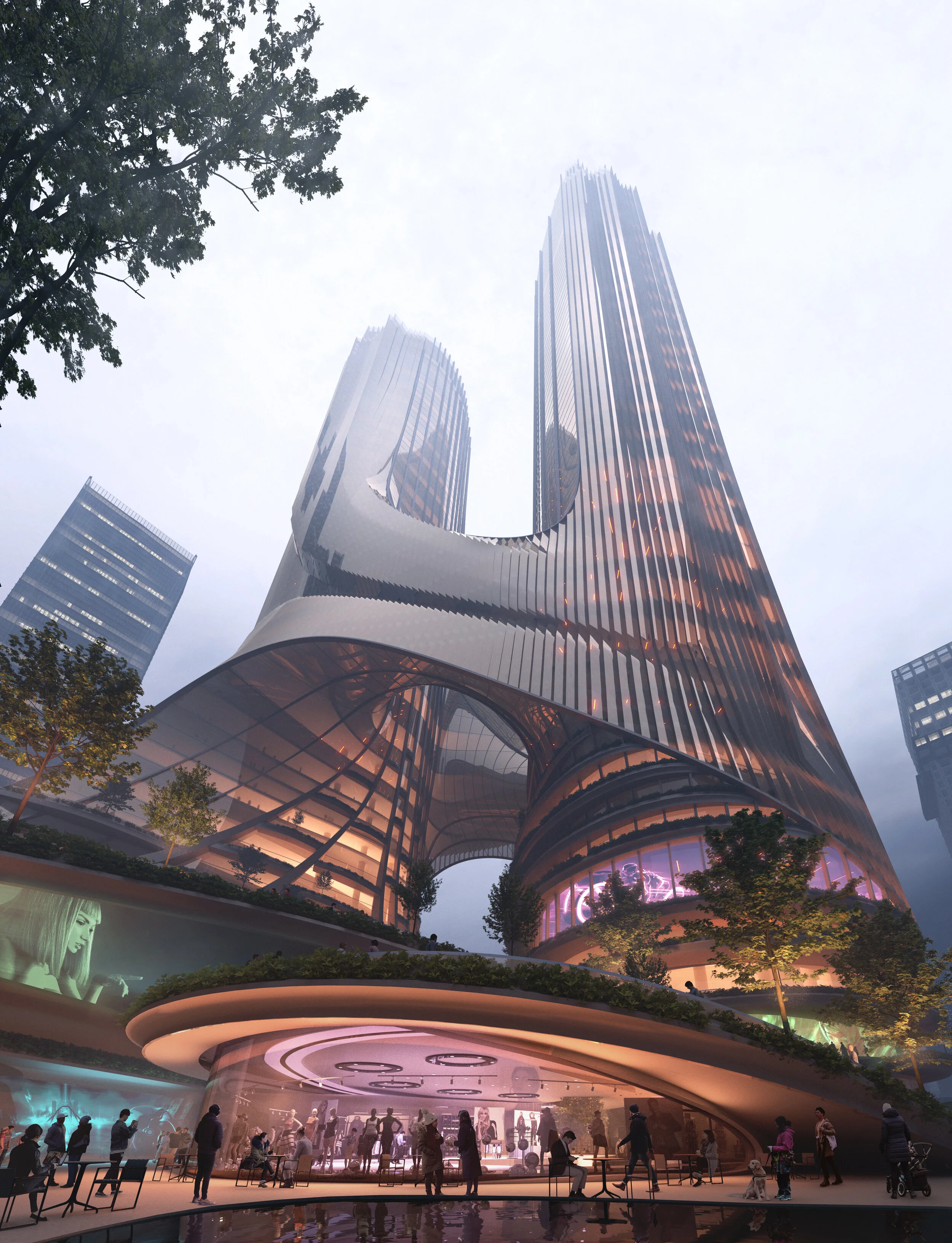La torre del futuro | Torre C en Shenzhen Bay Super Headquarters Base