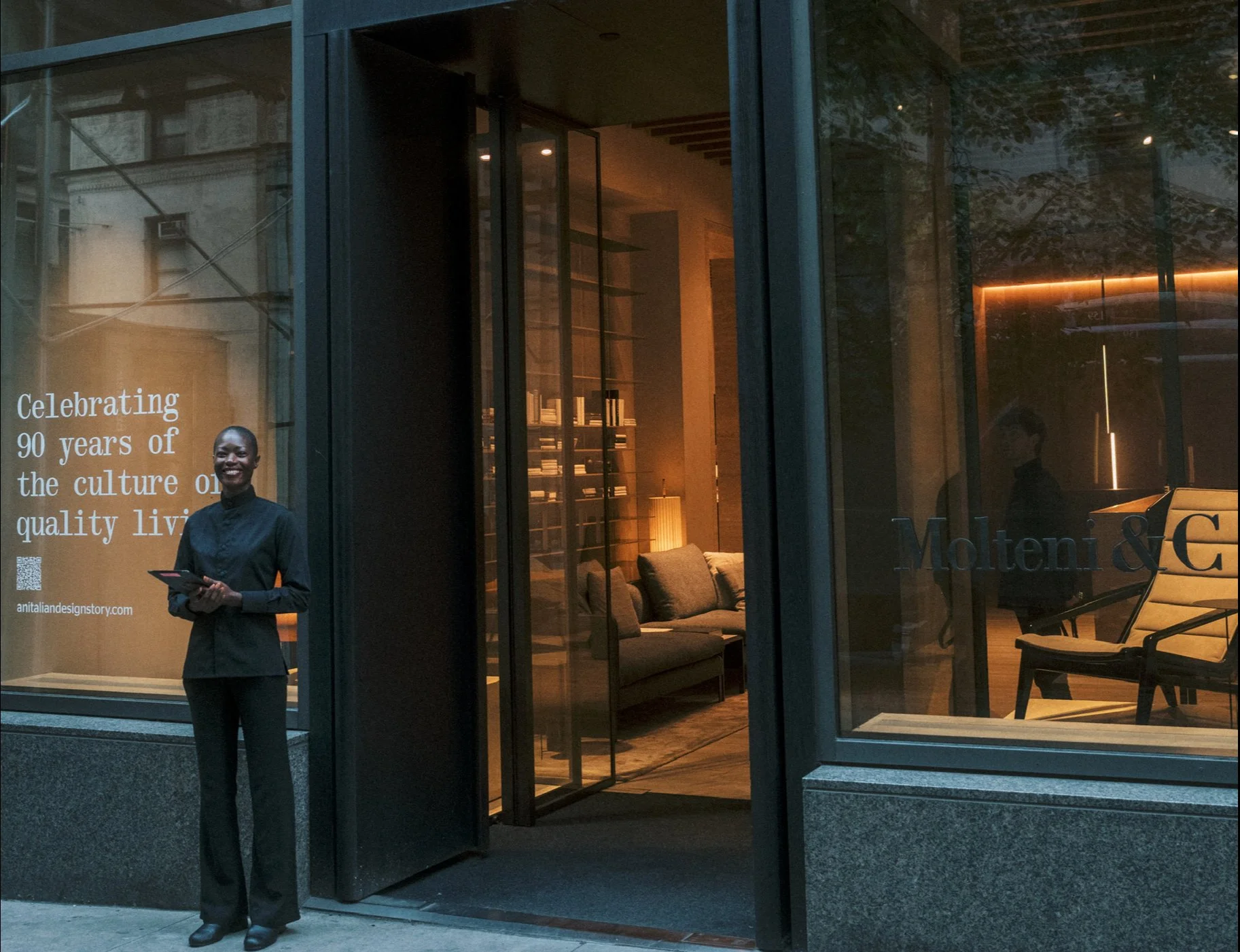 MOLTENI&amp;C Celebrates Frieze New York with Art Installation and Live Performance at Flagship Store on Madison Avenue