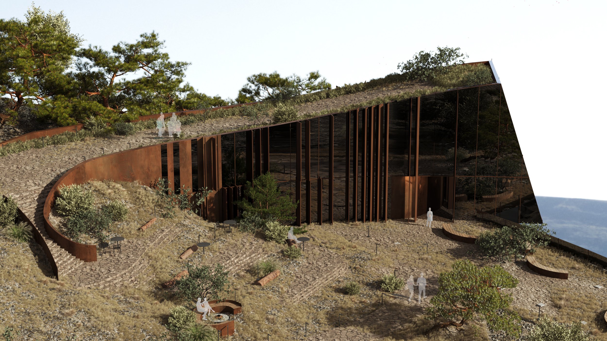 IN:OUT Hotel Concept by Ohra Studio, Tavertet