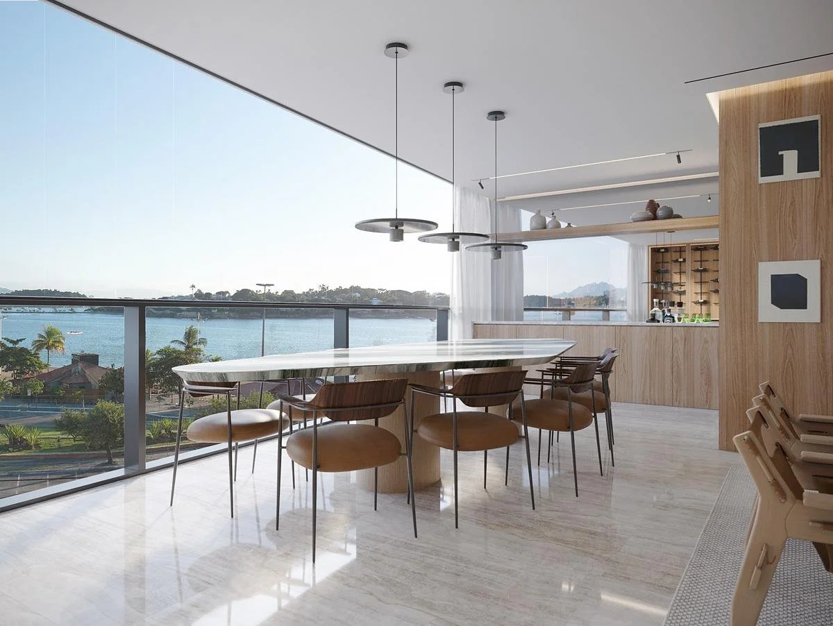 Jurema Apartment: When Natural Stone Becomes Interior Language