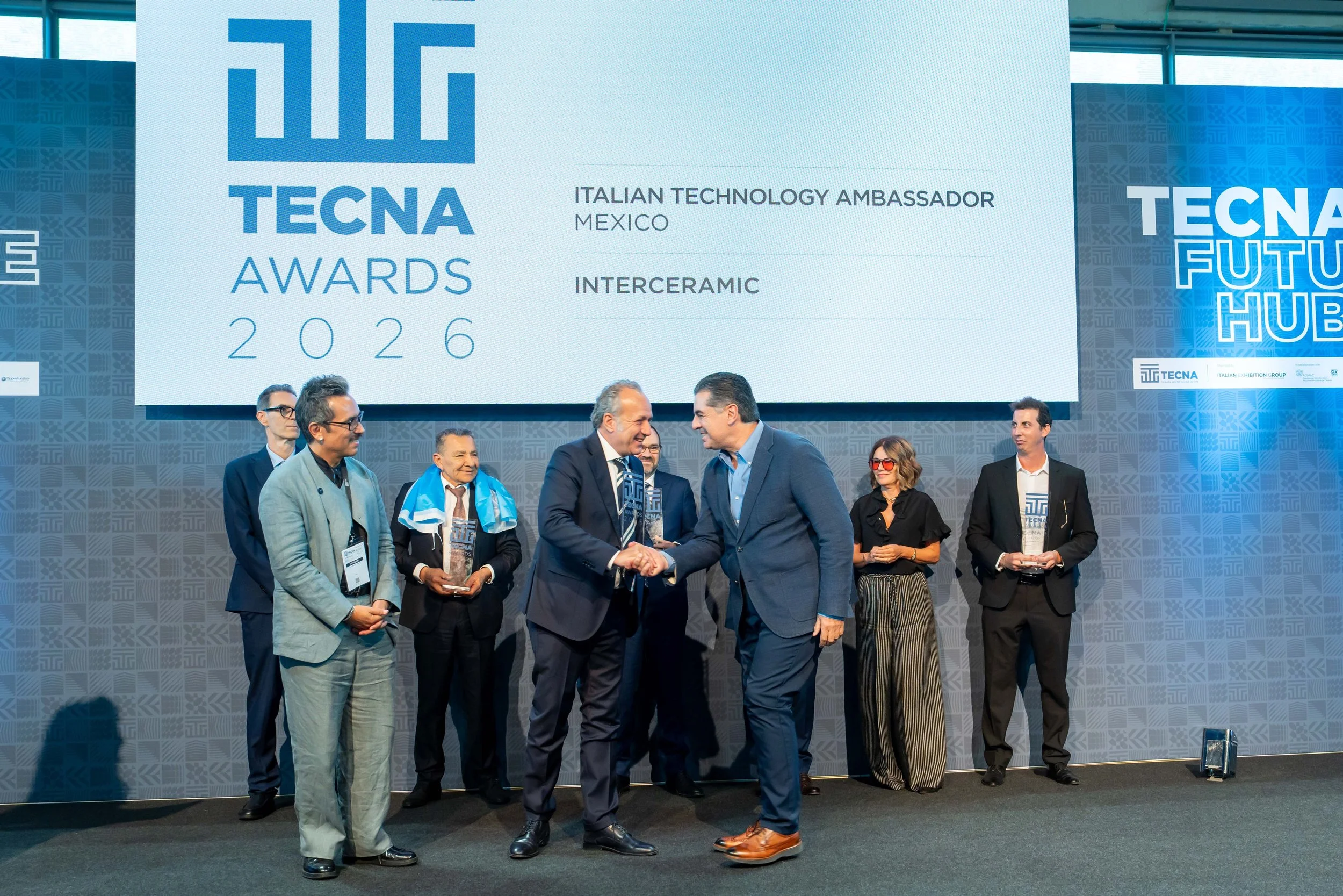 Interceramic recibe reconocimiento internacional en TECNA 2026
