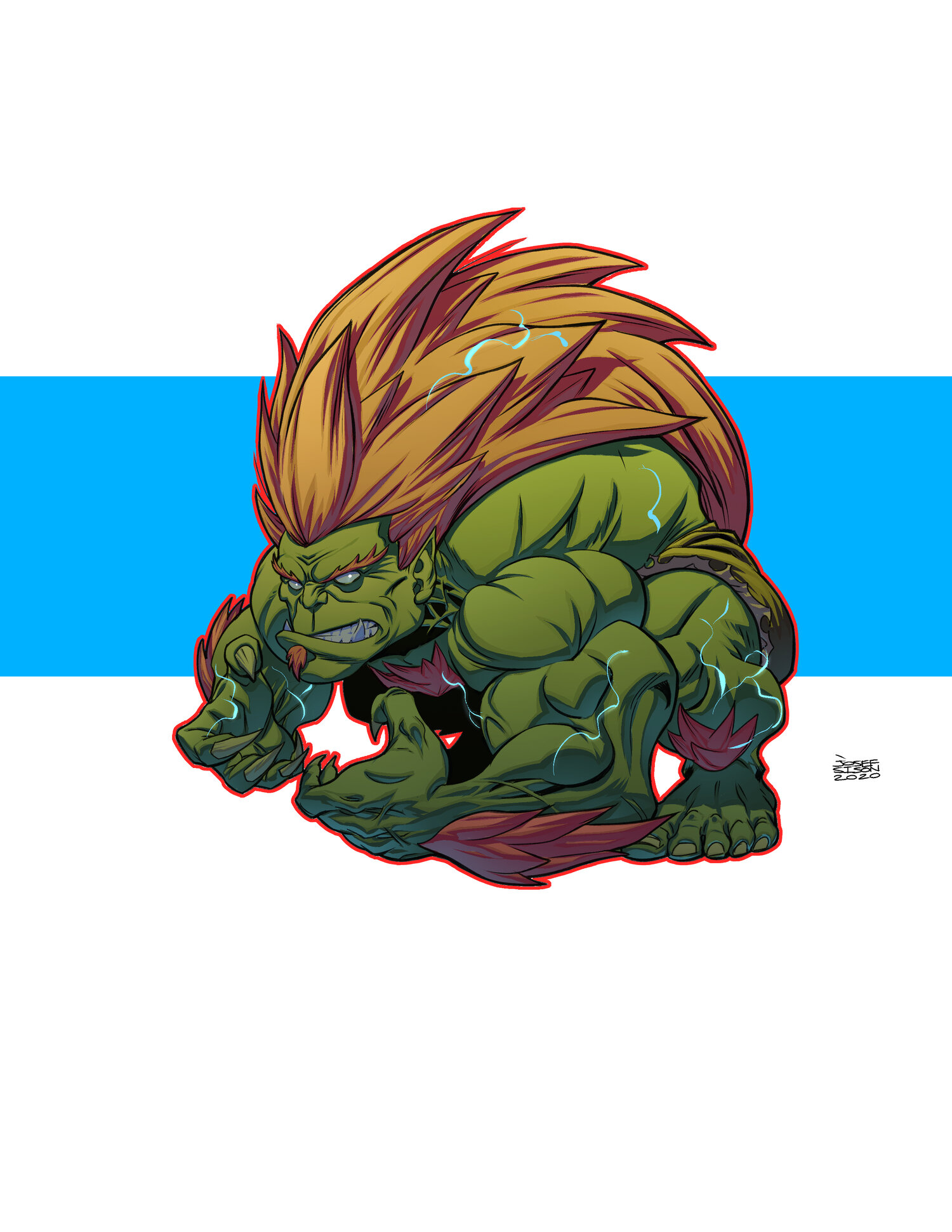 Blanka by Shinobitron on DeviantArt