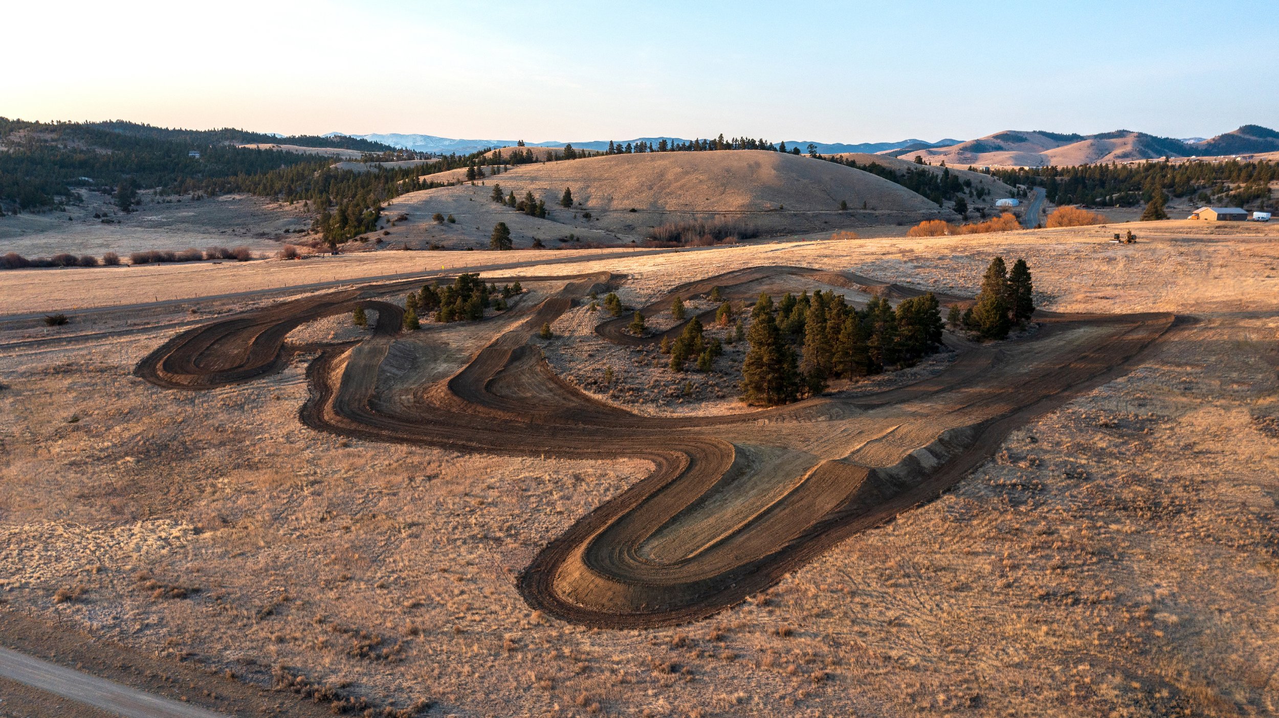 small motocross track layouts