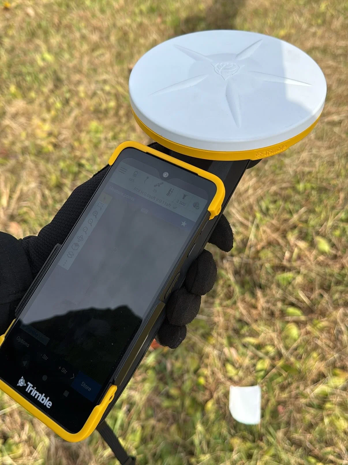 Kicking off a new design-build project. Before any dirt moves, utility crews come out to flag their lines. Once that&rsquo;s done, I walk the property and mark the track alignment&mdash;leveraging the site&rsquo;s natural contours and letting the ter