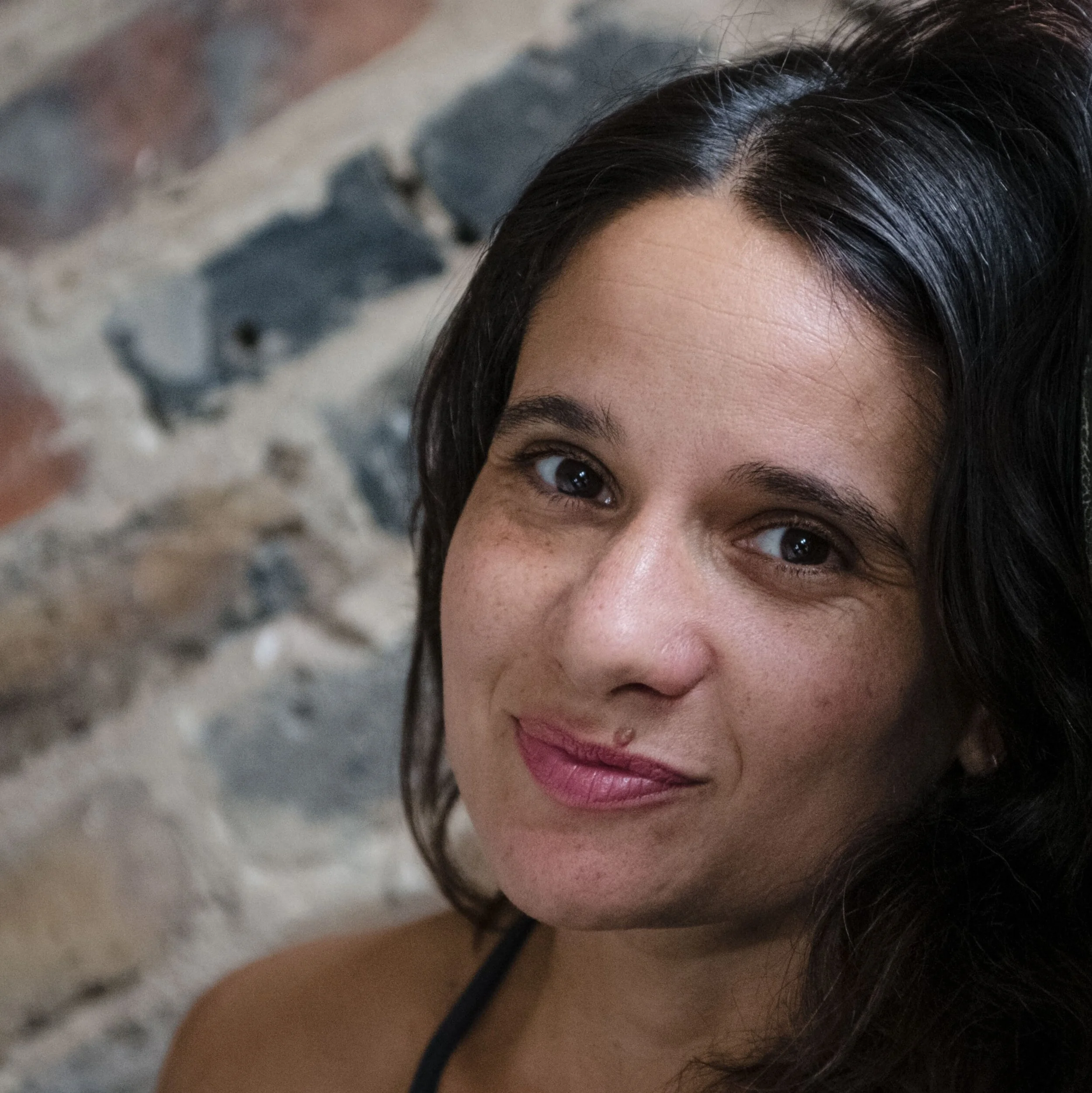 HORTENSE SULEYMAN I stumbled across my first yoga class on a beach in Goa in 1997 and have been formally teaching since 2008. Originally from Paris, I moved to London in 1995 to study art and work for author and artist Edmund de Waal (‘The hare with the Amber eyes’). I then worked in the fashion industry, notably joining luxury boutique Browns being placed in charge of in-house events. More recently I studied dance and movement psychotherapy at Goldsmiths University. When it comes to yoga I don't believe in monogamy; I am attracted to a myriad of styles: I am an advanced Dharma Mittra instructor, taught Bikram Yoga, a senior Fierce Grace teacher, I was a regular at Astanga London for Mysore self practice and in August 2014 completed an advanced training enabling me to teach Forrest Yoga inspired classes. I have learned form ex gymnasts how to balance on my hands and from over a decade in recovery on how to balance on my feet. My interest in movement doesn’t stop with yoga... I am an amateur flying trapeze artist at last back in the air after a shoulder operation in July 18. My classes are stripped of spiritual talk but filled with positivity, humour and common sense. I am 'known' for my handstand courses and dynamic inversions filled sequencing. I am happier when upside down.