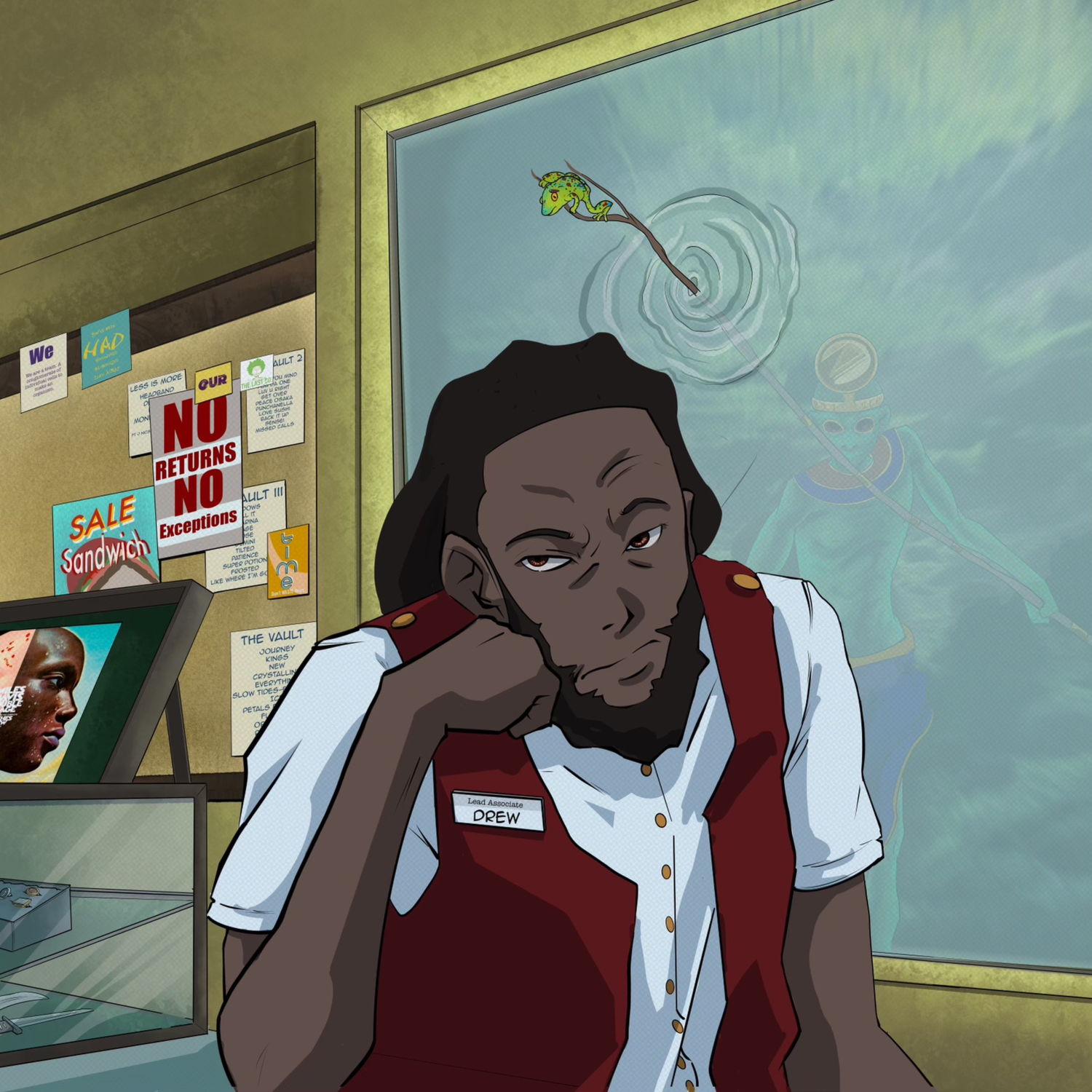 Vault IV album cover artwork by Bryson Boutte for We Had Our Time