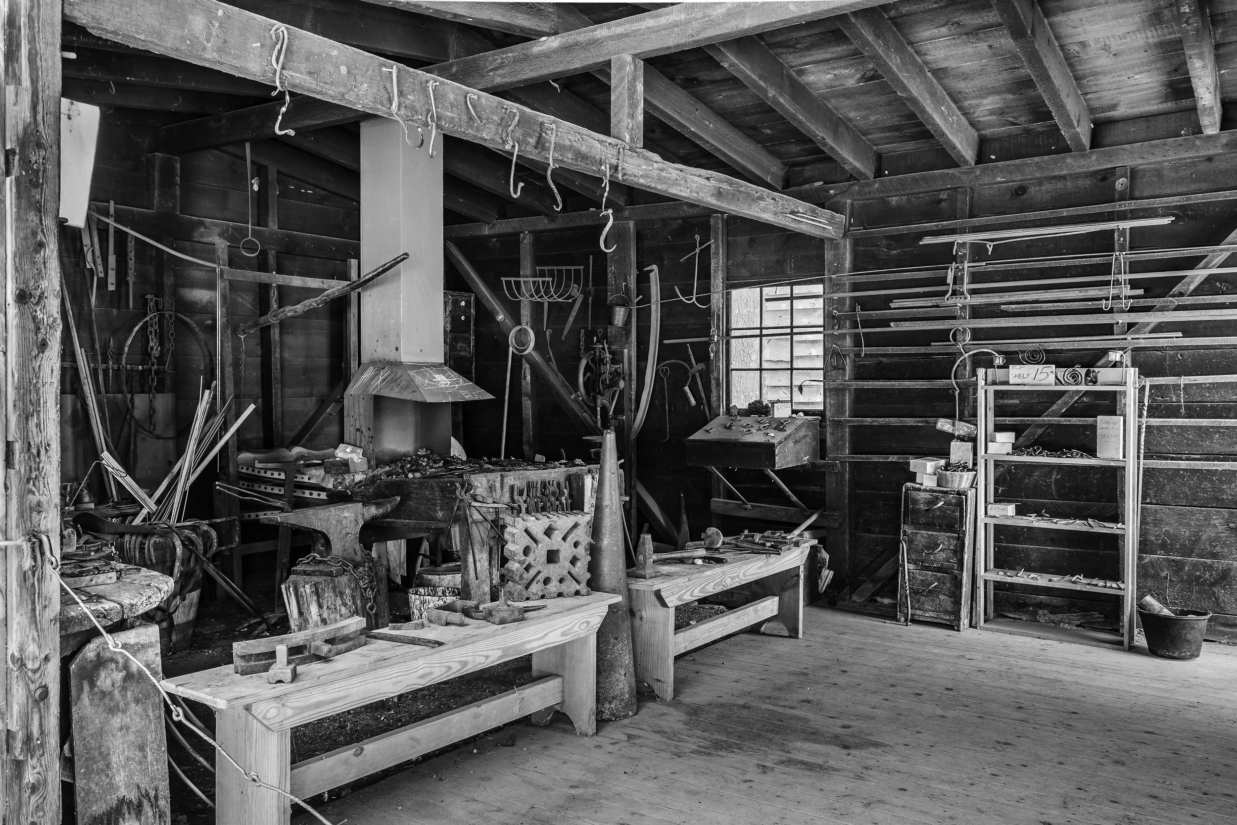 Blacksmiths Shop, circa 1860