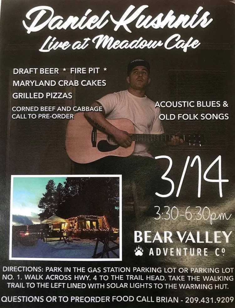 CANCELLED - Live Music @ Meadow Cafe