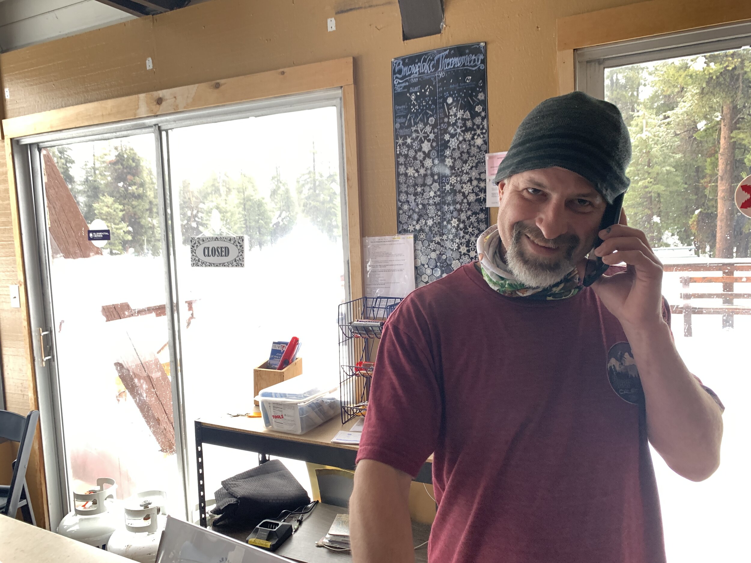 Chef Brian opening the Meadow Cafe & Après-Ski for the season (12/7/19)
