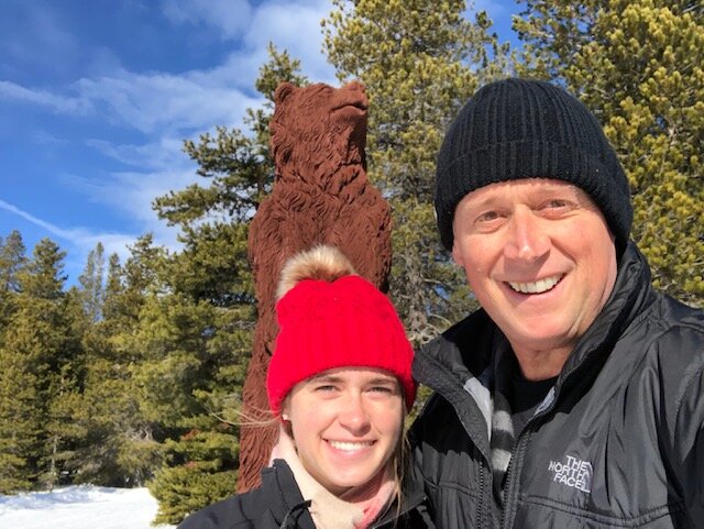 Father and daughter wrapping up the year (12/31/19)