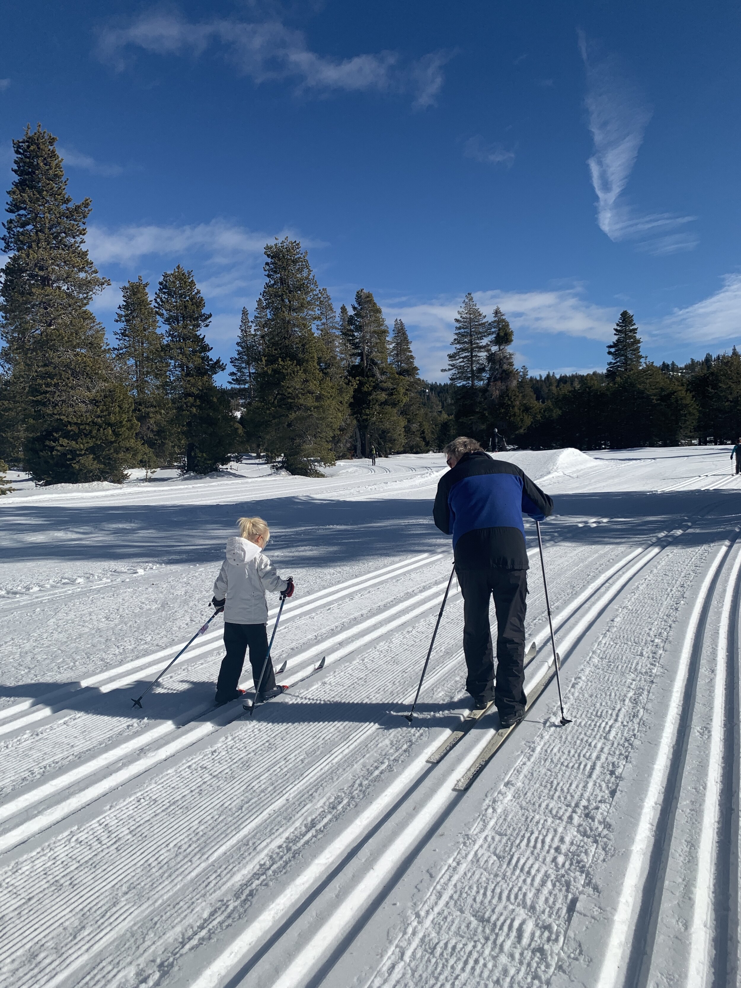First day on skis with instructor Matt (1/4/2019)