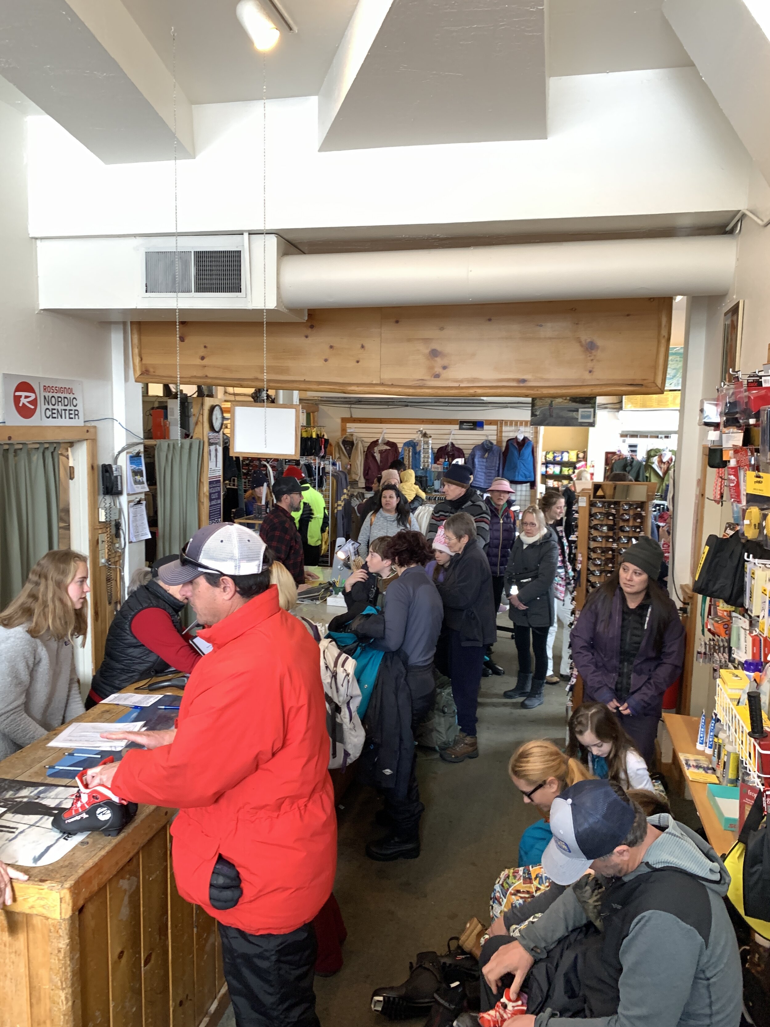 Busy store on MLK Weekend (1/19/20)