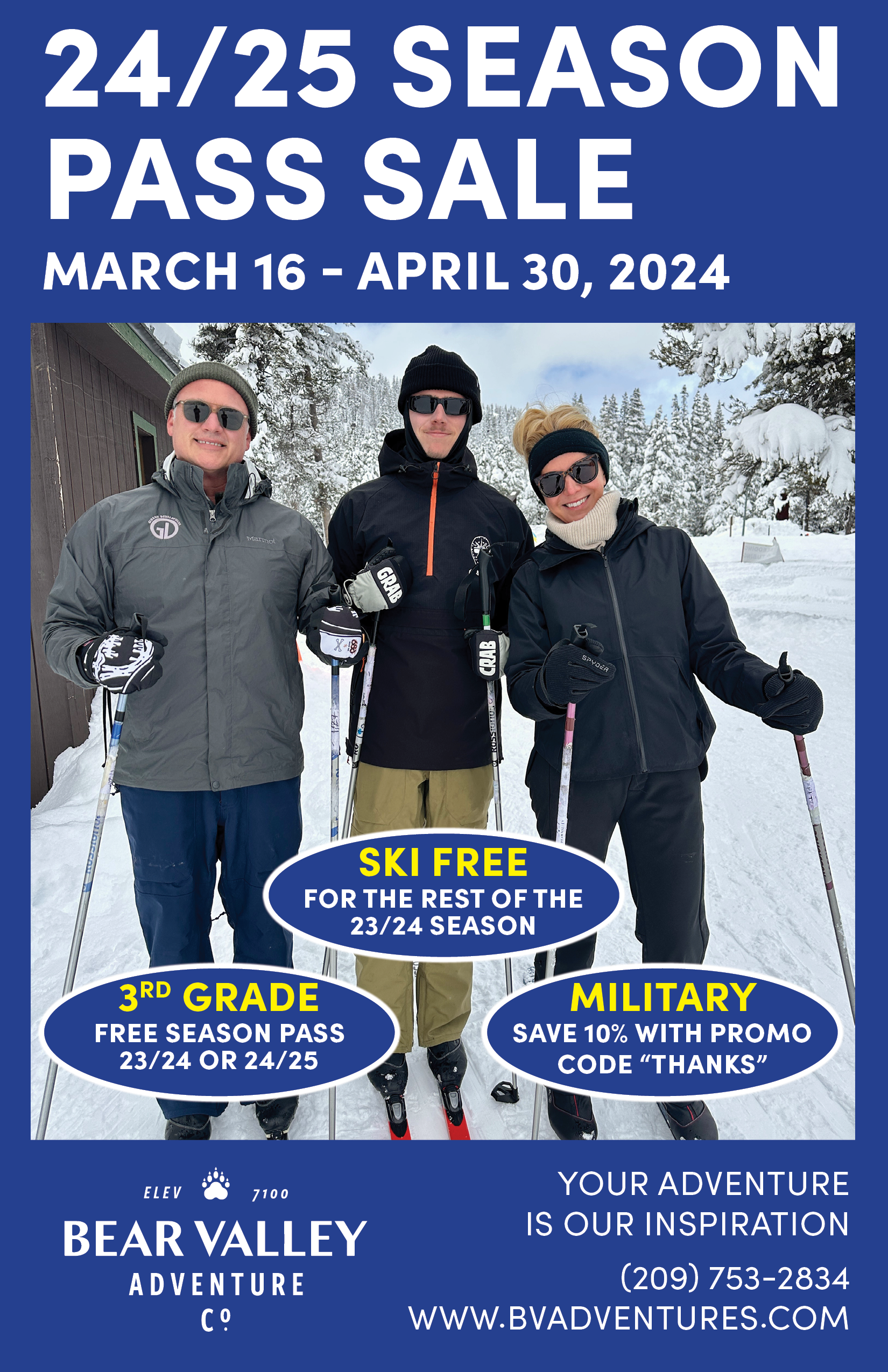 2024/2025 Season Pass Sale