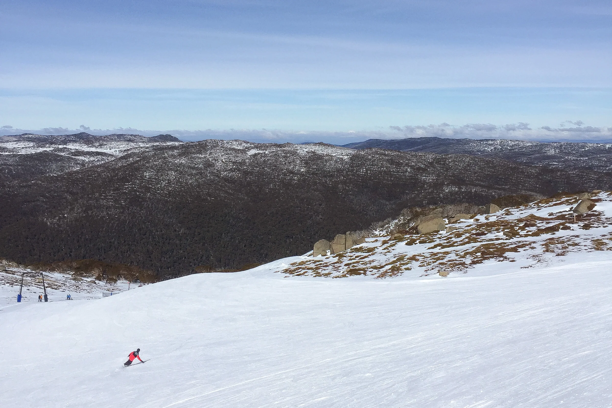 A quiet line at Thredbo.