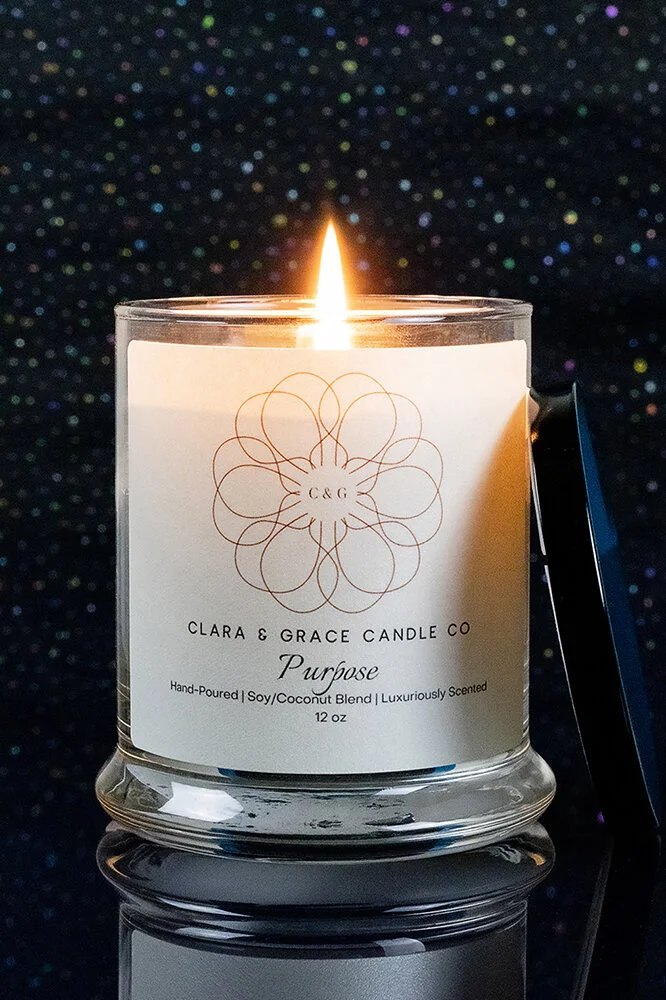 Clara & Grace Candle Co Purpose Aroma
