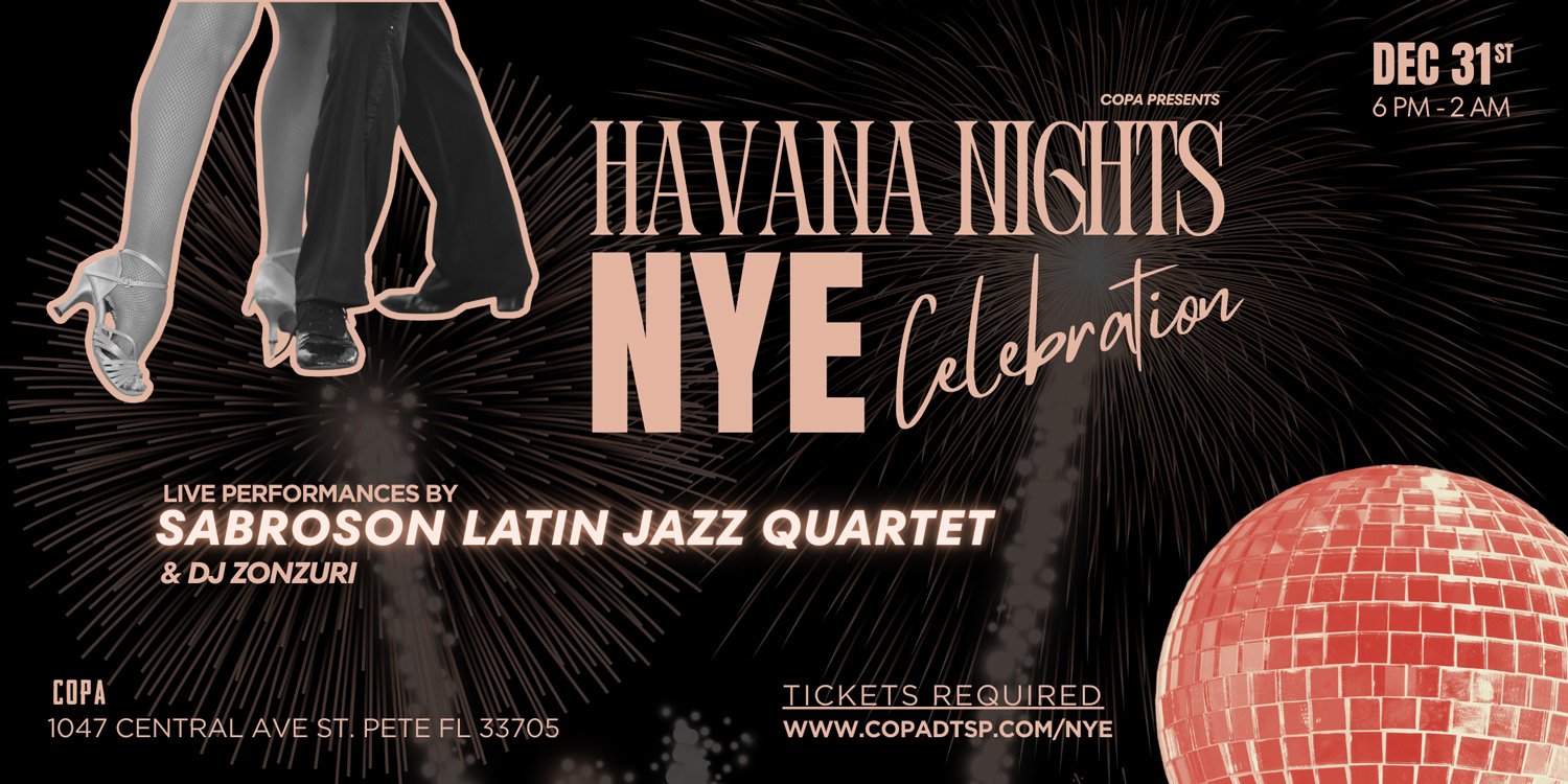 HAVANA NIGHTS - NYE 2026 AT COPA 