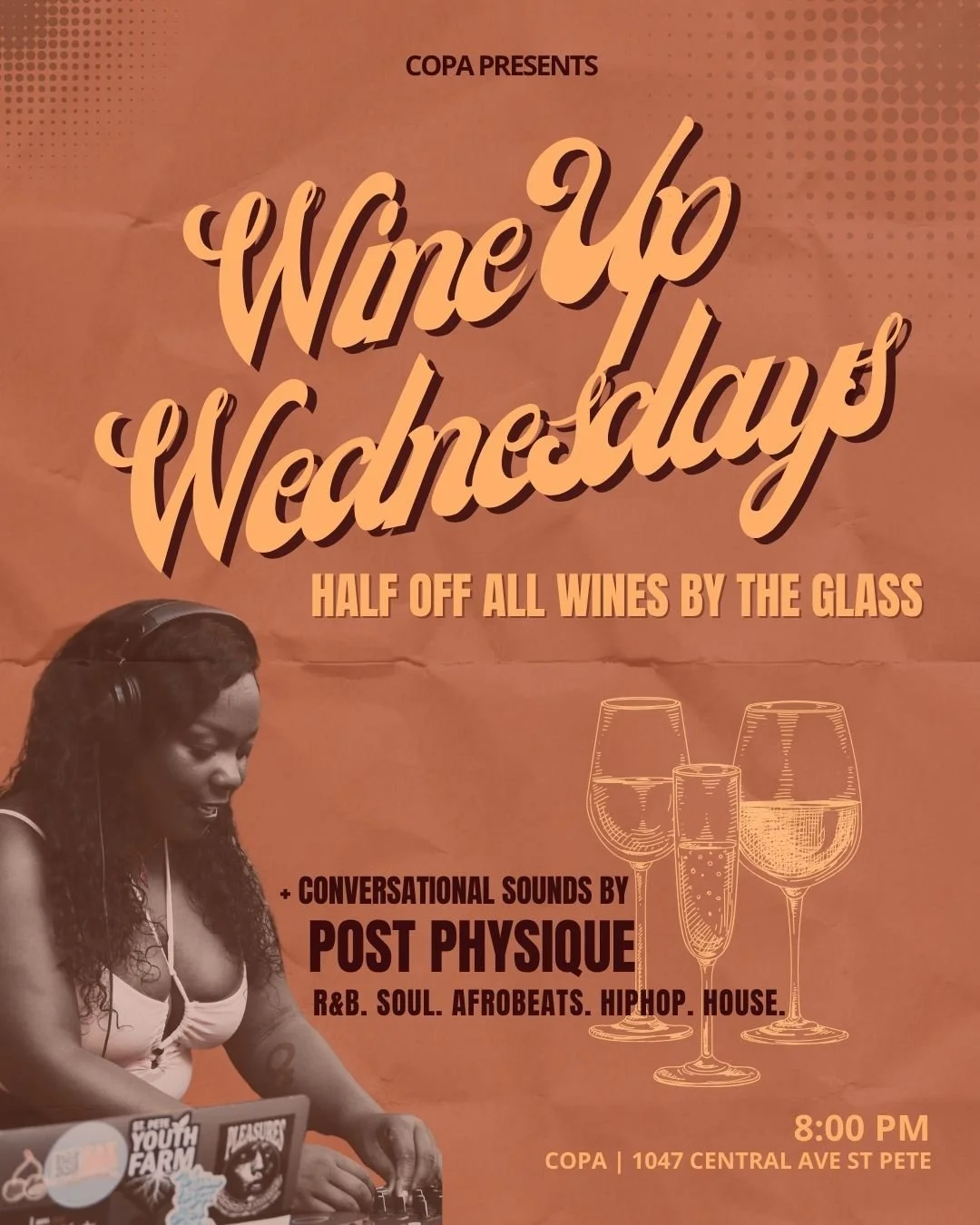 WINE UP WEDNESDAY - SOUNDS BY POST PHYSIQUE