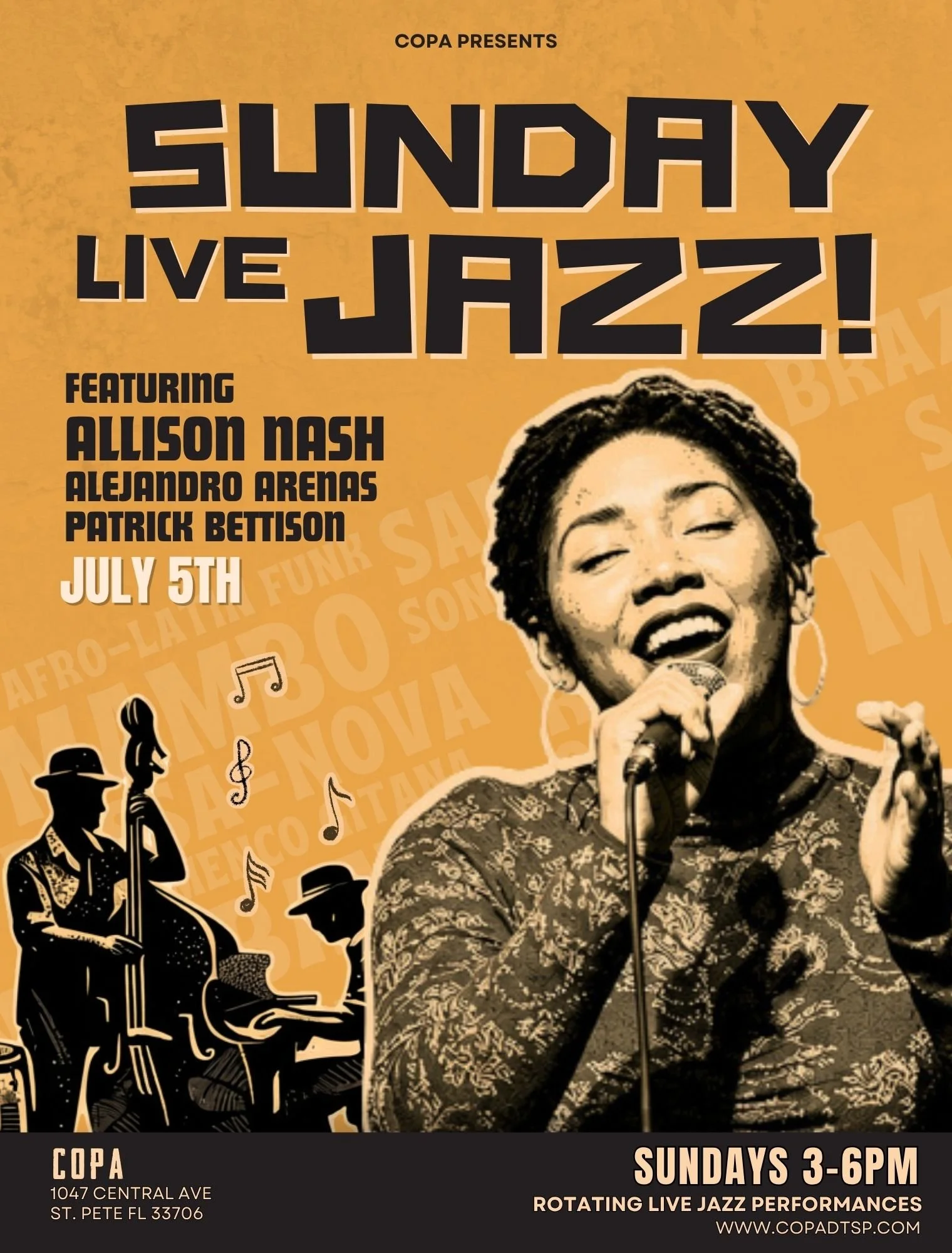 SUNDAY JAZZ - ALLISON NASH &amp; FRIENDS