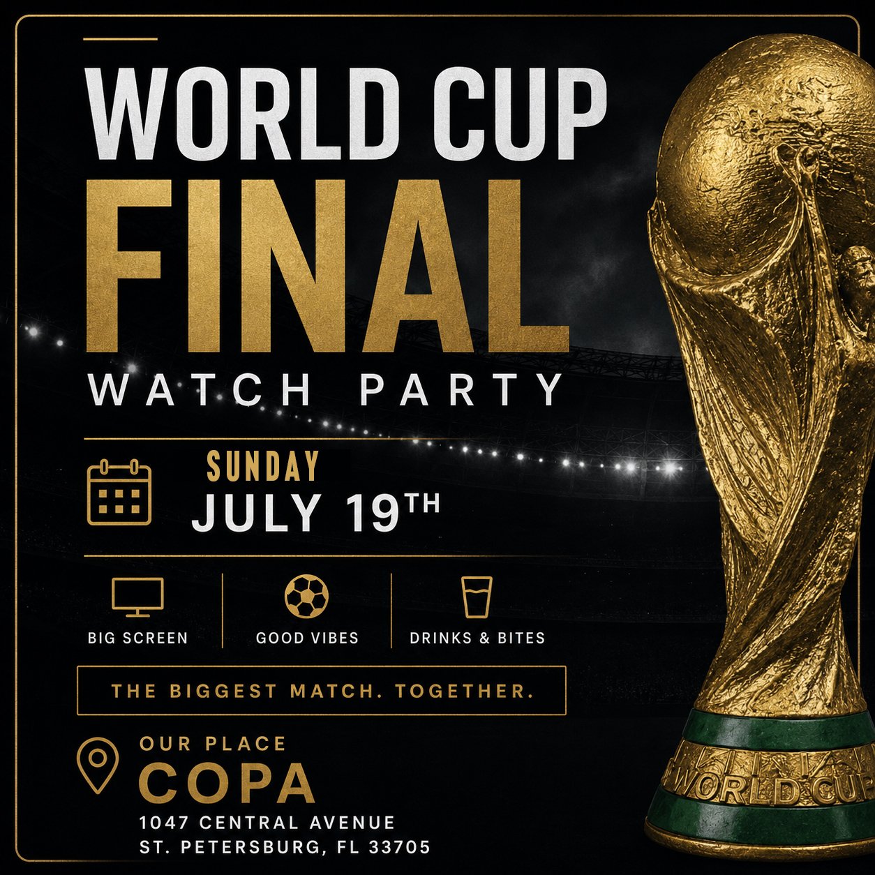 WORLD CUP FINAL - WATCH PARTY