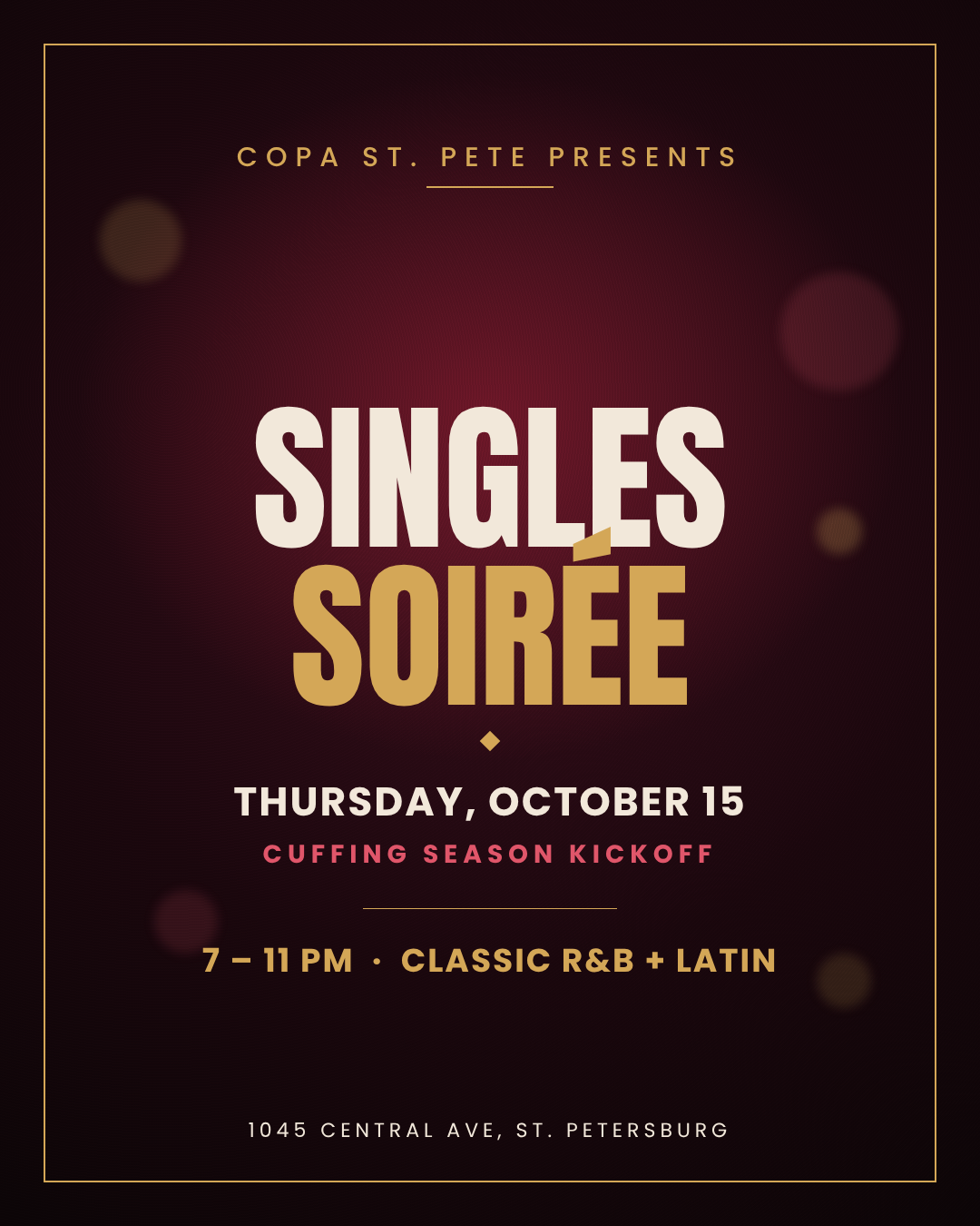 Singles soirée 