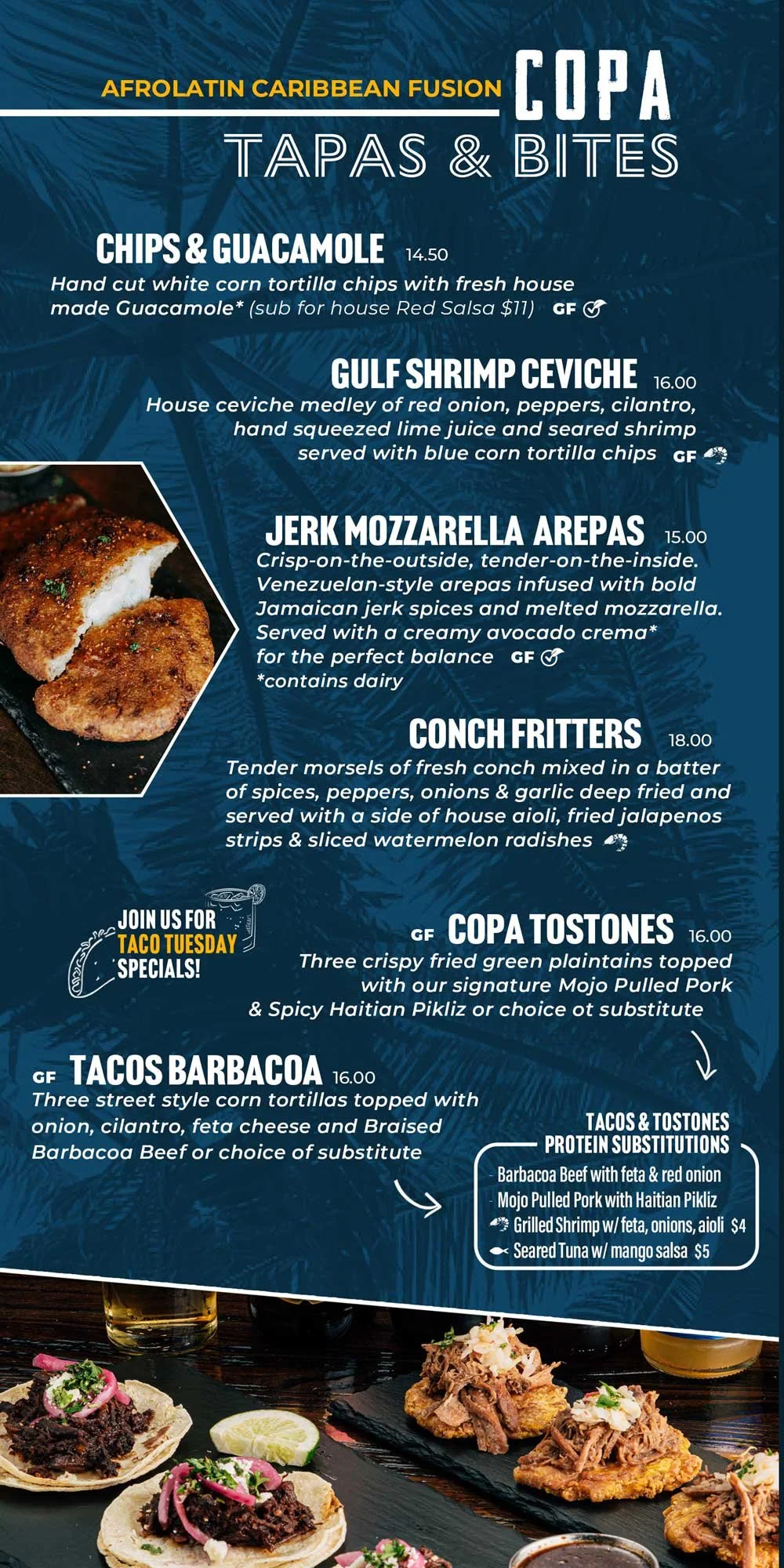 MENU — COPA