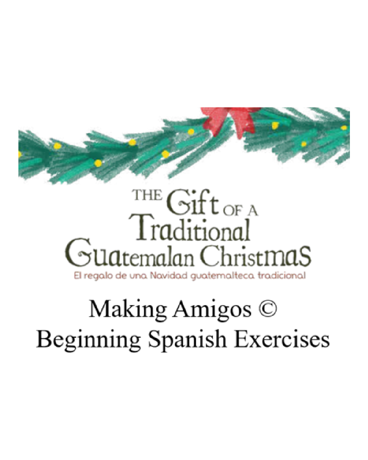 FREE: Christmas Spanish Lesson