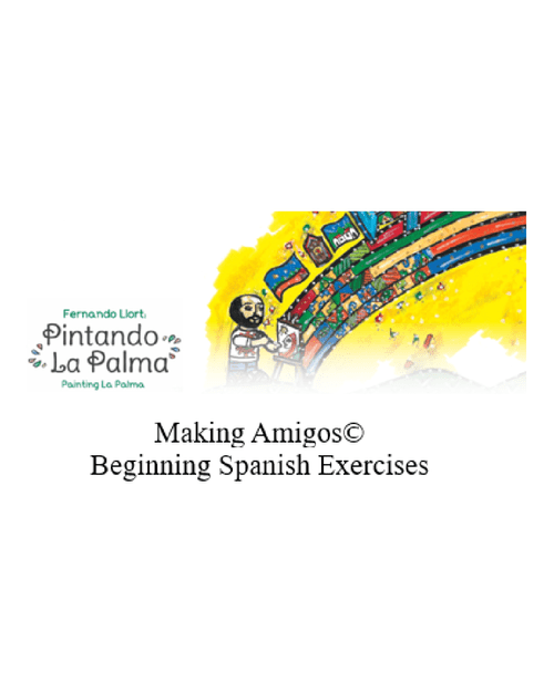 Fernando Llort Spanish lesson preview