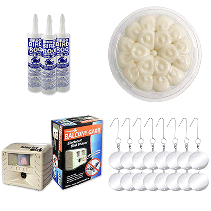 get rid of pigeons - pigeon repellent