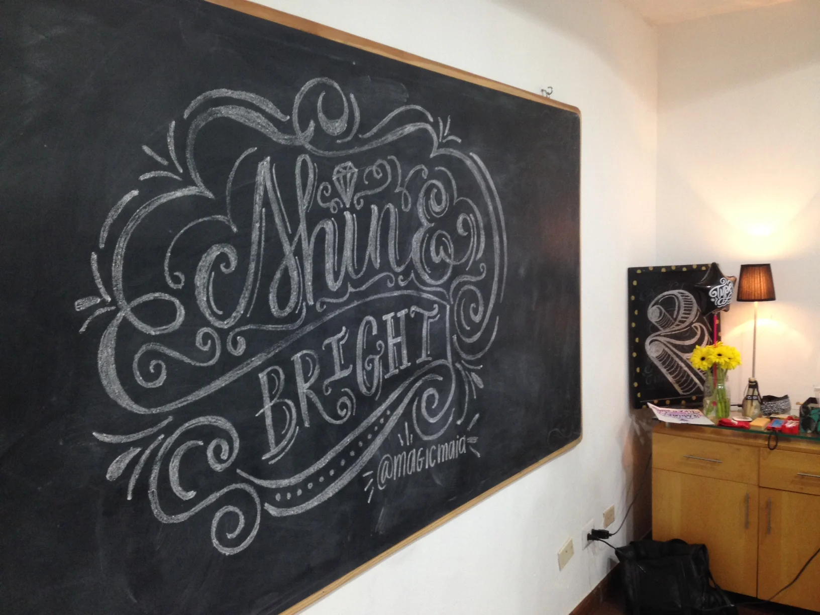 
Mi experiencia con el lettering en tiza  