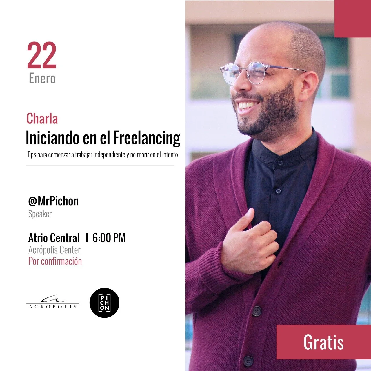 Charla gratis: Iniciando en el freelancing.