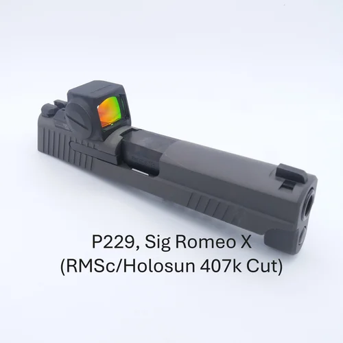 Sig P226 Optic Cut — Pine Wood Machining Corp