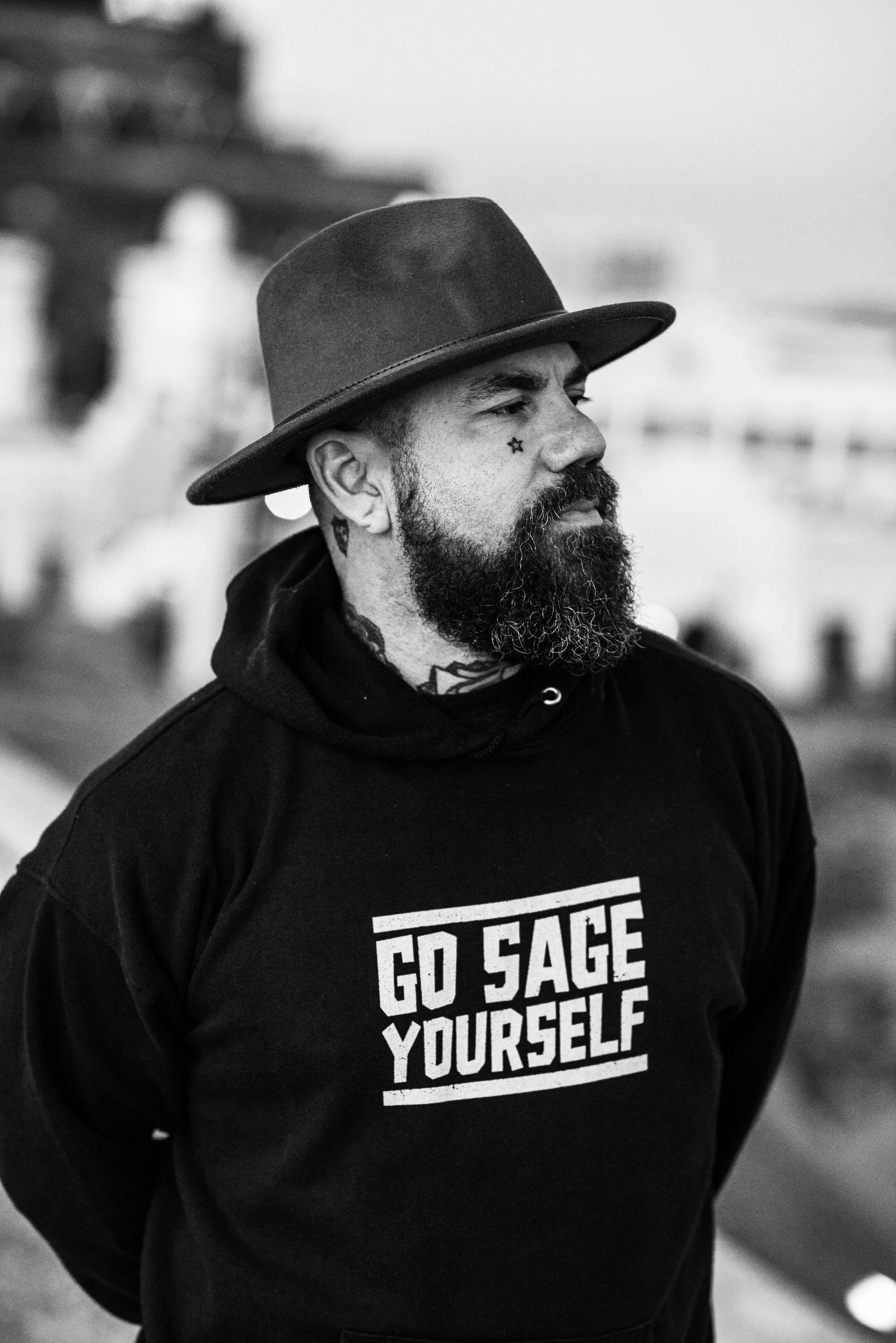 bw go sage yourself starring with hat.jpg