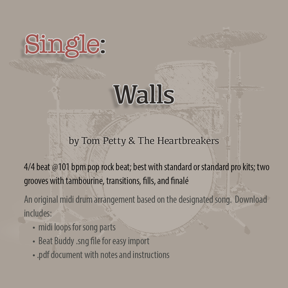 Single: Walls by Tom Petty & The Heartbreakers
