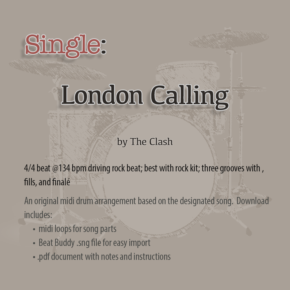 Single: London Calling by The Clash