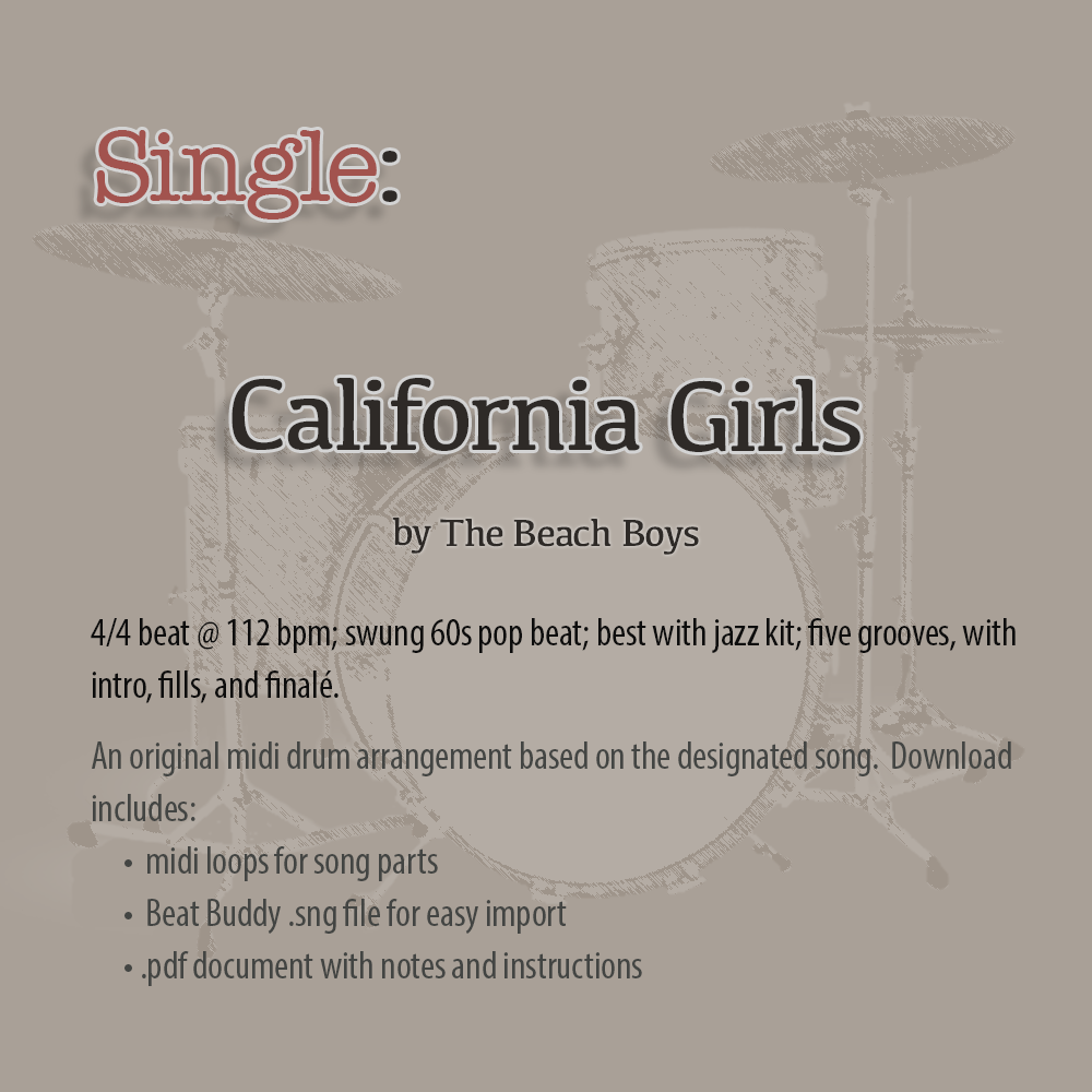 Single: California Girls by The Beach Boys