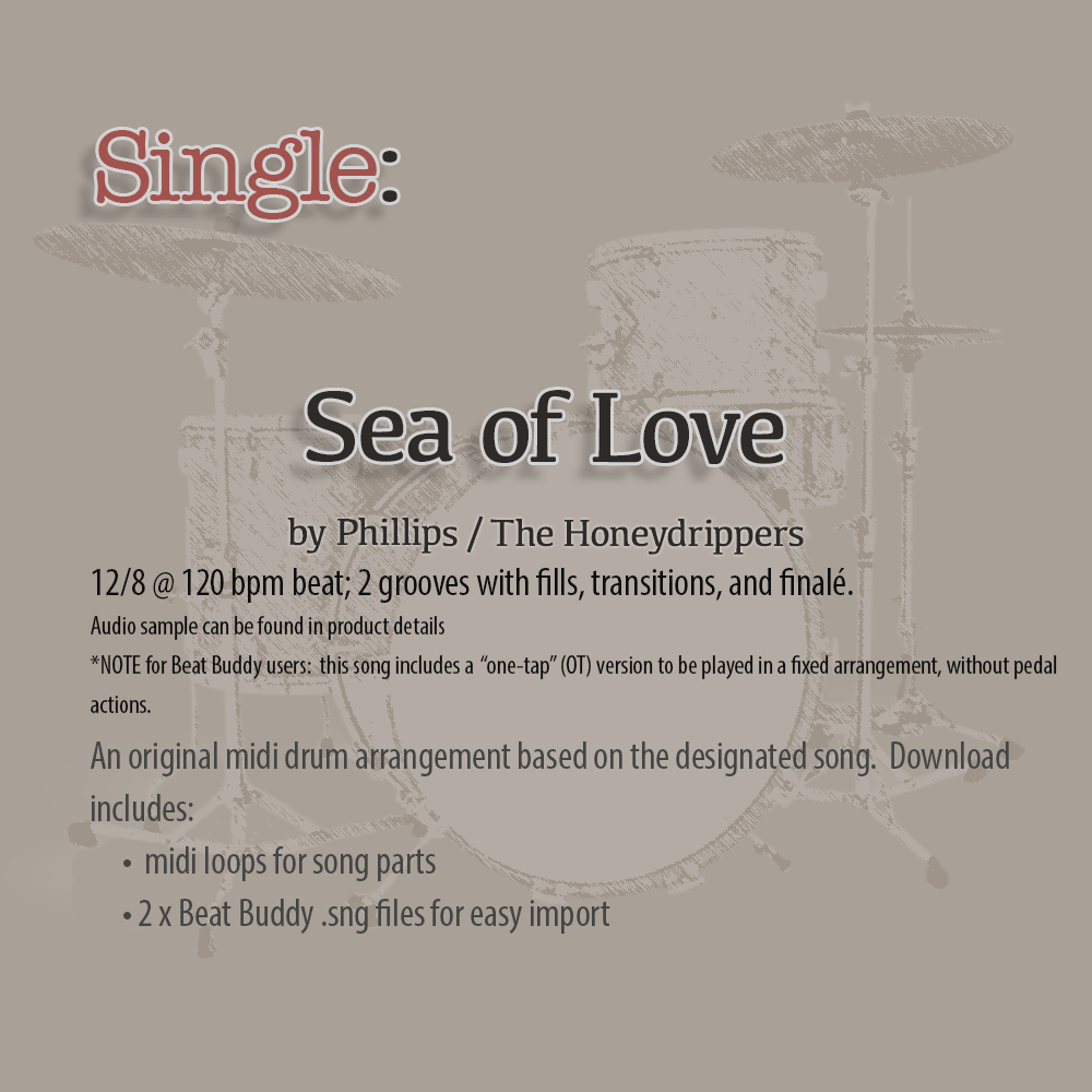 Single: Sea of Love - Phil Phillips / The Honeydrippers