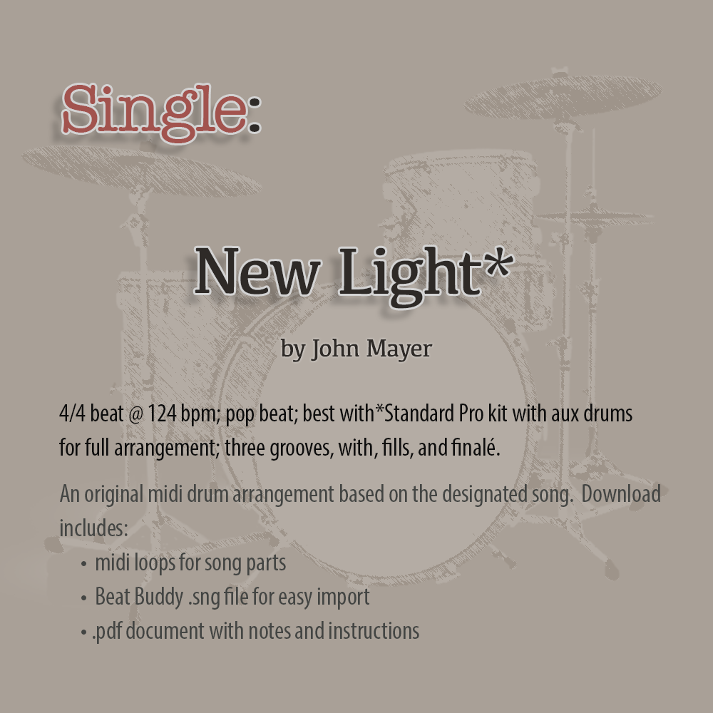 Single: New Light by John Mayer