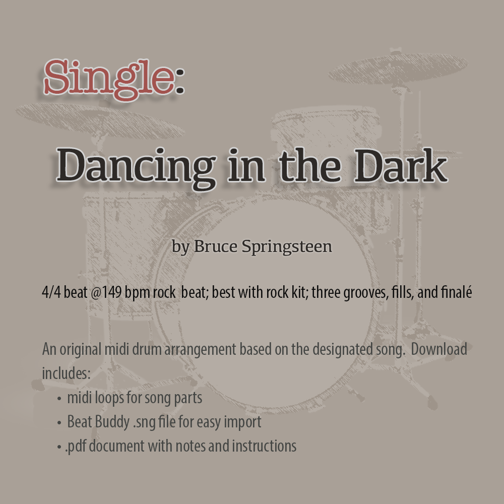 Single: Dancing in the Dark by Bruce Springsteen