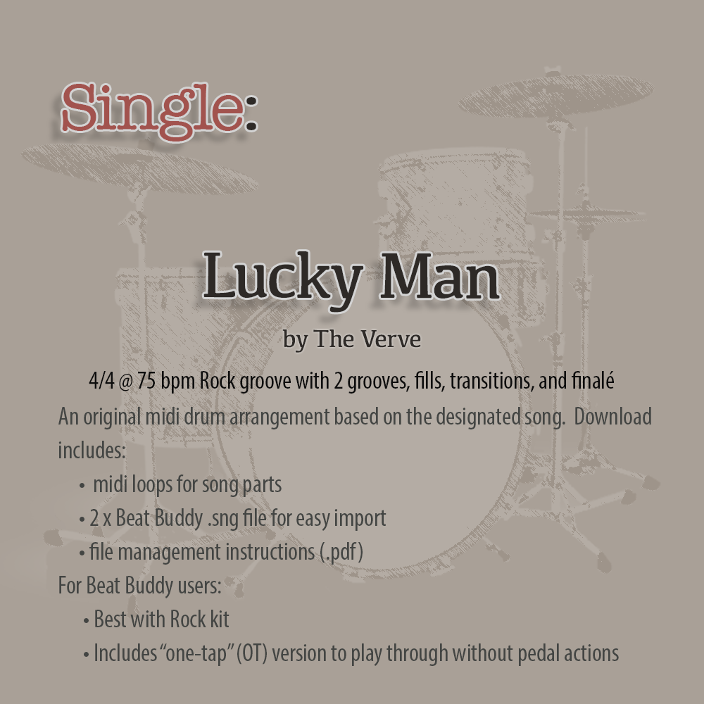 Single: Lucky Man by The Verve
