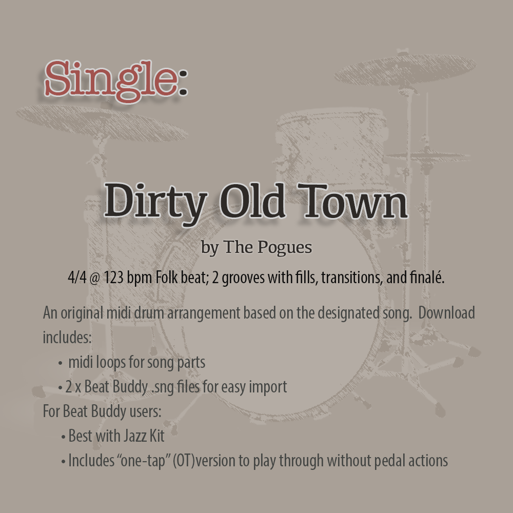 Single: Dirty Old Town by The Pogues